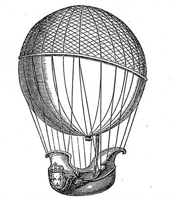Fig. 2. Luftballon von Charles und Gebrüder Robert.