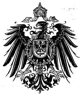 Der neue deutsche Reichsadler (1889). Der neue deutsche Reichsadler (1889).