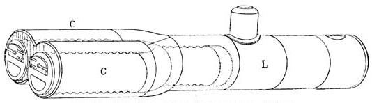 Kessel der Stronglokomotive. Äußeres.