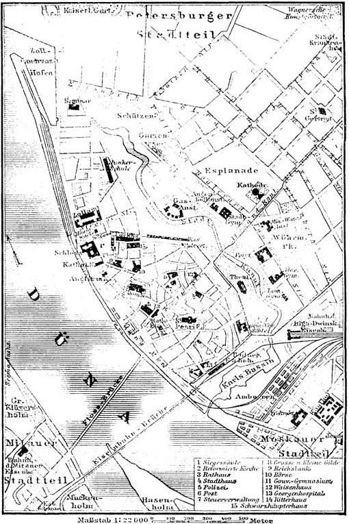 Riga (Situationsplan) Riga (Situationsplan)