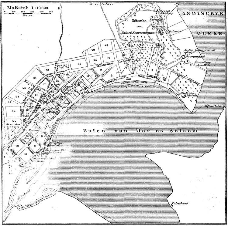 Dar es-Salaam (Situationsplan)